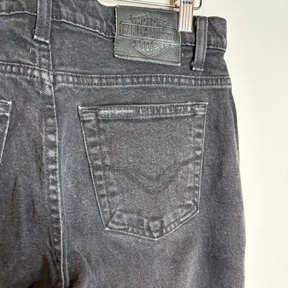 Harley Davidson black Straight Leg jeans - Picture 4 of 6